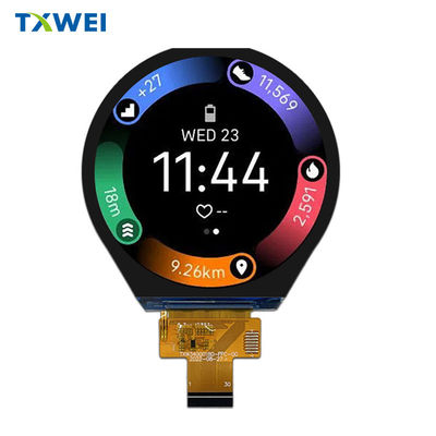 3.4 ιντσών μικροσκοπικά LCD έγχρωμη οθόνη 800 * 800 κυκλική οθόνη LCD έξυπνη φορητή συσκευή