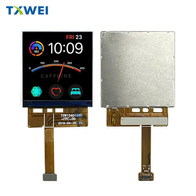 1.54 ίντσες τετραγωνικό LCD πλήρες χρώμα 700 νιτ TFT LCD οθόνη οθόνης