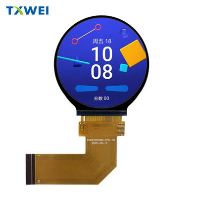 2.1 ιντσών 480 * 480 κυκλική οθόνη οθόνης TFT LCD έξυπνης μικρής οικιακής συσκευής