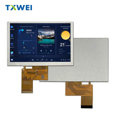 50,0 ιντσών 800 X 480 βιομηχανική ιατρική οθόνη LCD 350 νιτ RGB TFT οθόνη