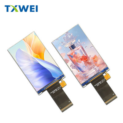 3.5 ιντσών TFT LCD οθόνη 480 * 800 IPS πλήρης προβολή με RGB 18 BIT διεπαφή TFT LCD οθόνη