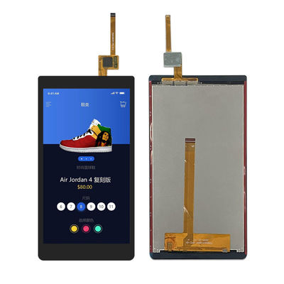 5Εικονική οθόνη LCD TFT 5 ιντσών με ανάλυση 720 * 1280 και πλήρη οπτική διεπαφή MIPI που συνδέεται με 25 πινάκια