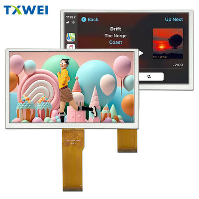 7 ιντσών TFT LCD οθόνη 1024 * 600 κουκίδες 50 πιν RGB διεπαφή HX8282A11 προσαρμοσμένη οθόνη αφής