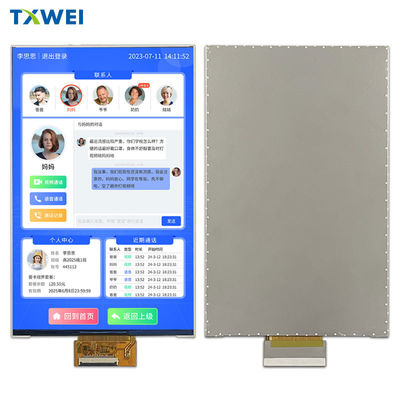 800 * 1280 LVDS IPS Βιομηχανικός Ελέγχος Εικονική οθόνη LCD 8 ιντσών Δευτερεύουσα οθόνη με λειτουργία αφής