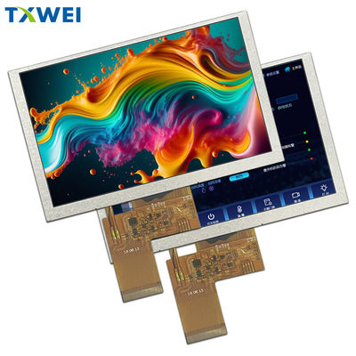 Εικονική οθόνη LCD με ανάλυση IPS 5 ιντσών 800*480
