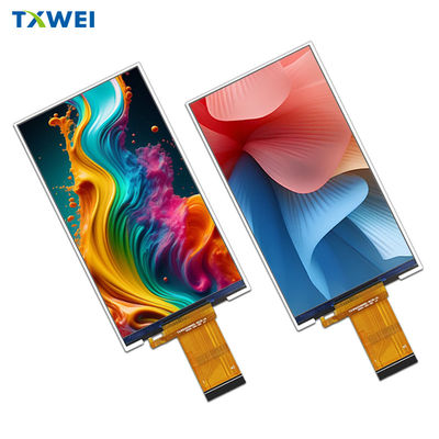 5.0 ίντσες 480x854 Ανάλυση 400nits RGB 24 BIT Διασύνδεση TFT LCD Panel 5