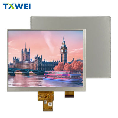 8 ιντσών TFT LCD οθόνη 1024 * 768 οθόνη LVDS πλήρης προβολή Industrial Control Medical Display Panel