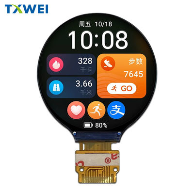 1.3 ιντσών 240 * 240 κυκλική οθόνη οθόνης LCD TFT, έξυπνη οθόνη οθόνης φορητής οθόνης