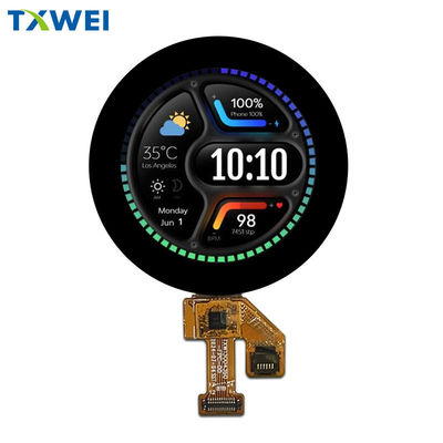 1.3 ιντσών 240x240 κυκλική οθόνη LCD με διεπαφή SPI Asahi Glass Tempered Glass Cover υλικό