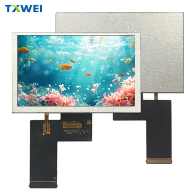 IPS χωρητικότητα 1200nits TFT LCD οθόνη οθόνης 5 ίντσες 800*480 RGB διεπαφή