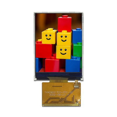Υψηλή φωτεινότητα Μοντέλο οθόνης LCD 37 πινών 2,4 ιντσών με ανάλυση 240*320 και φωτεινότητα 350nits