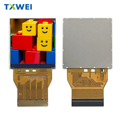 1.54 ιντσών 320*320 τετραγωνικό τηλεσκόπιο LCD οθόνη οθόνης με 60mA ρεύμα φώτισης και RGB 18 BIT διεπαφή