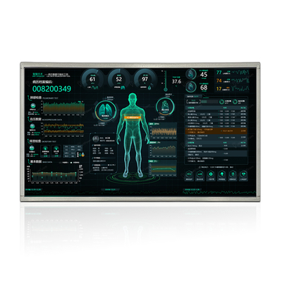 Μονάδα οθόνης LCD 32 ιντσών 1920x1080 Υψηλής φωτεινότητας Εξωτερικού χώρου Ευρείας θερμοκρασίας Διεπαφή LVDS