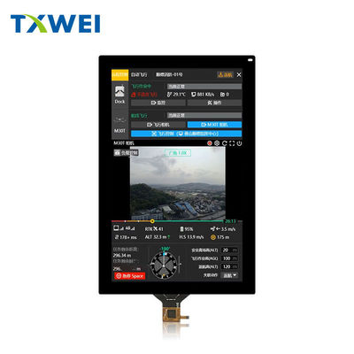 10.1-inch drone remote control display LCD monitor 2000nits high-definition high brightness outdoor display screen