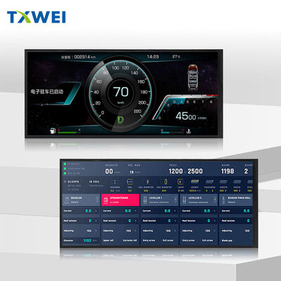 10.36 inch strip screen 720*1600 LCD screen MIPI agricultural machinery instrument engineering vehicle instrument navigation display panel